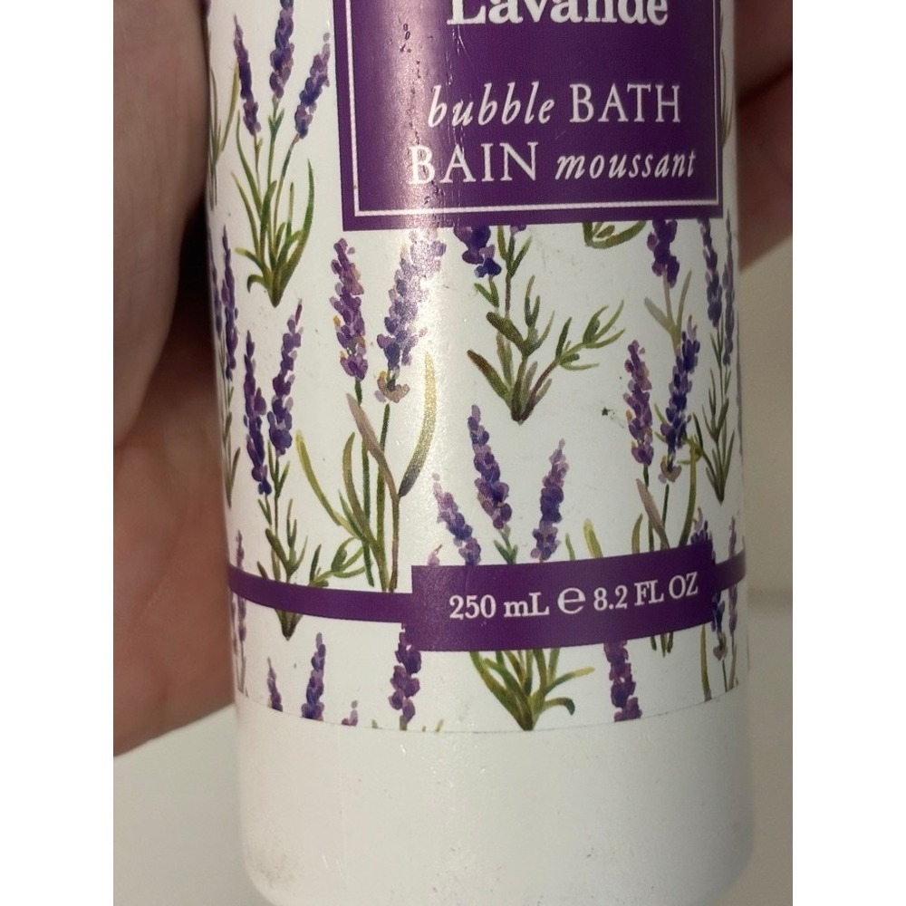 Crabtree & Evelyn Lavender Bubble Bath 8.2 fl oz 250ml Relaxing Floral Scent - Picture 2 of 4